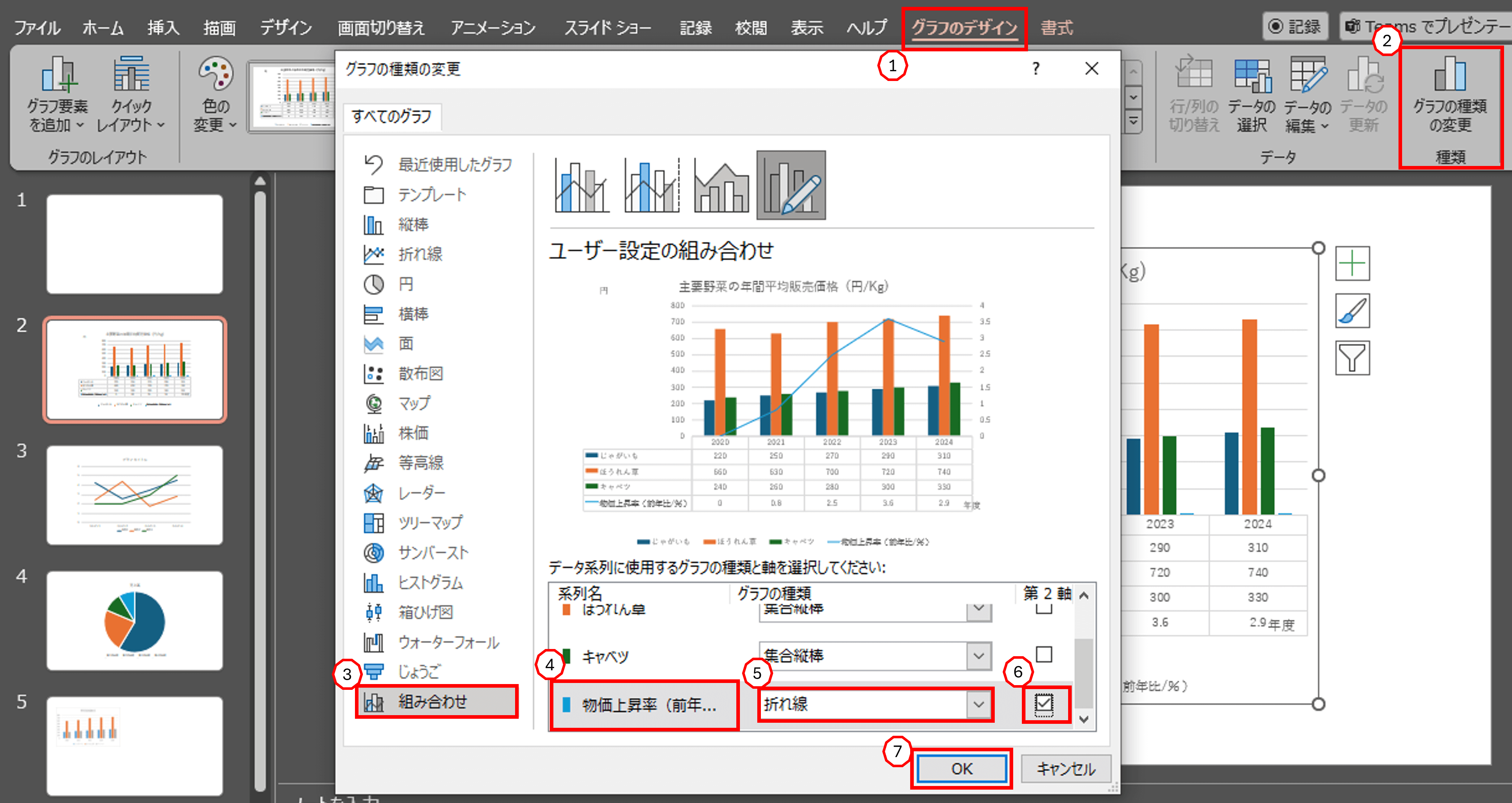 2字軸3